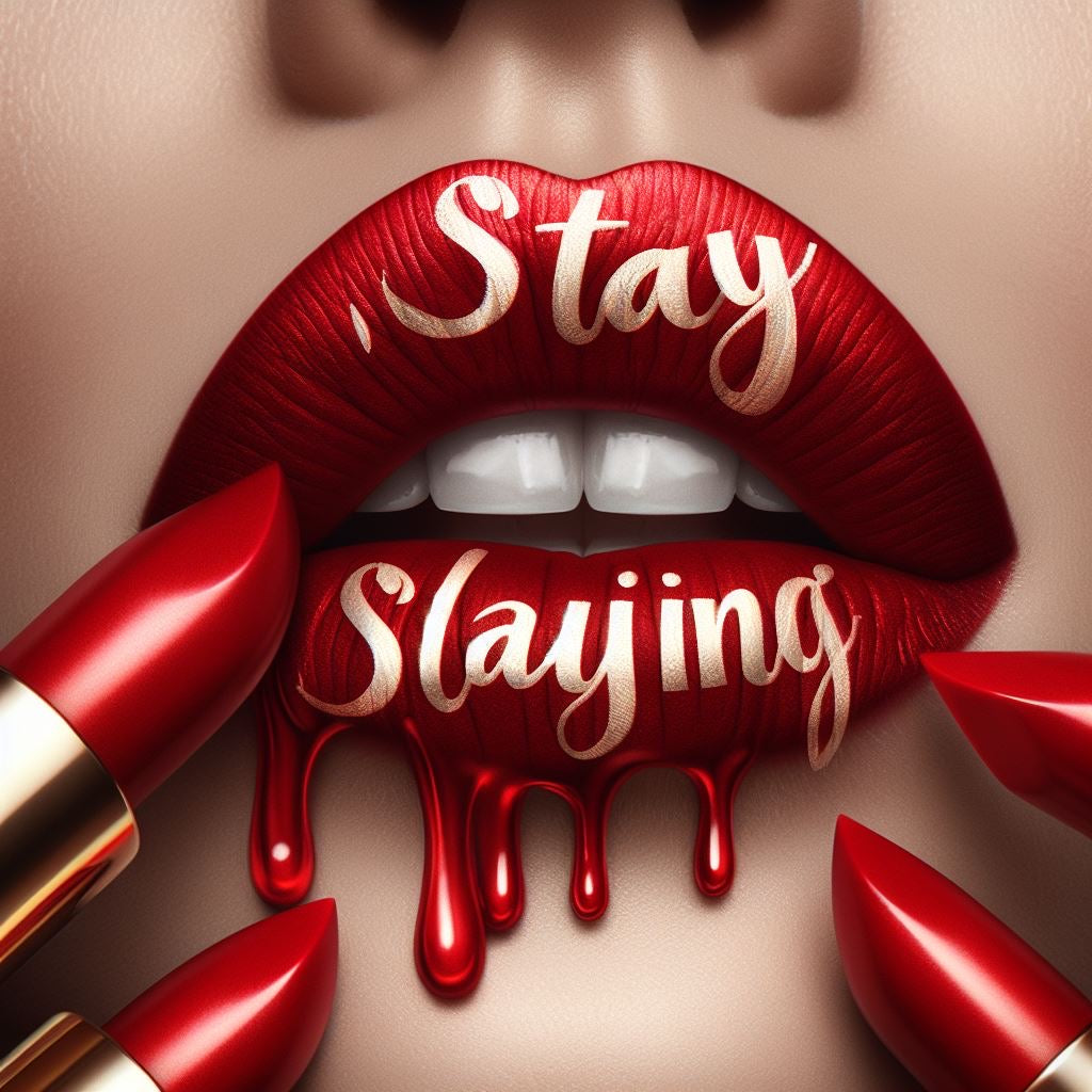 Stay Slaying Lips - Gildan DryBlend